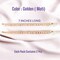 Indian Traditional Ear Chains for Women - Indian Jewellery for Earring Support Long Gold Tone Earring Chain Ear to Hair Chain Jewelry Faux Pearl Hair Accessory - Bridal Jewelry for Wedding